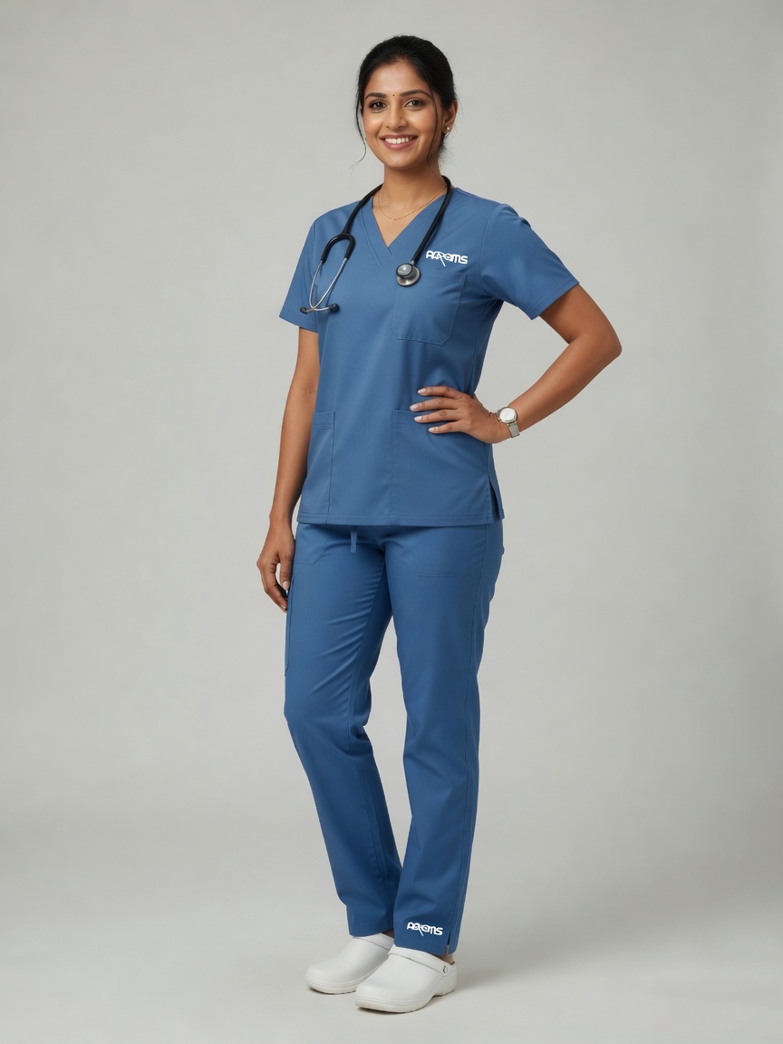 aaoms medical scrubs